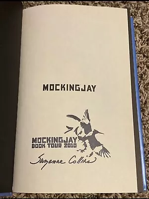 Mockingjay Stamped (Signed) Book • $150