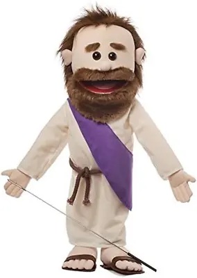 25  Jesus W/Rope Belt Full Body Bible Character Christian Ministry Puppet • $77.99