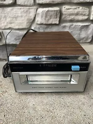 Vintage EIGHT 8 TRACK STEREO TAPE PLAYER ZENITH D635W • $75.99
