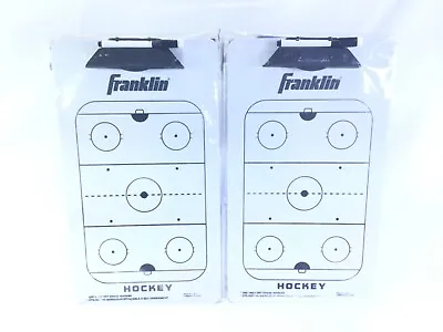 Lot Of 2 Franklin Hockey Coaching Clipboard 15.75” X 9” With Dry Erase Marker • $24.98
