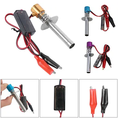 Nitro Starter Kit Glow Plug Igniter With Charger For 1/10 1/8 HSP RC Model Car • $10.85