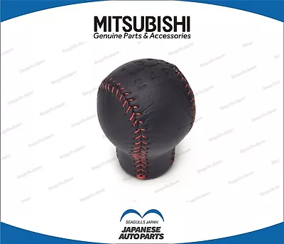 Mitsubishi Genuine OEM Evolution 10 Final Edition Shift Knob Red Stitch EVO X FE • $89.10