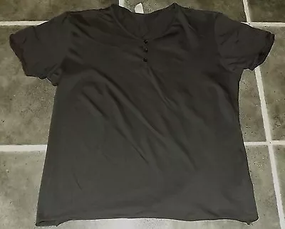£6.99 • Buy MENS L URBAN SPIRIT DARK GREY V NECK SHORT SLEEVE T SHIRT CHEST 42  107cm 