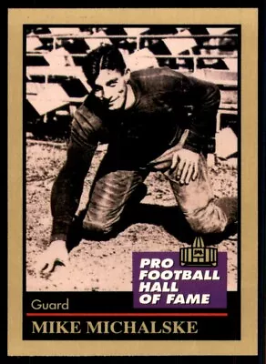 1991 ENOR Pro Football HOF Mike Michalske Green Bay Packers #98 • $1