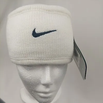 Nike Headband Athletic Sport Team Mens White  Misc Unisex New • $14.95