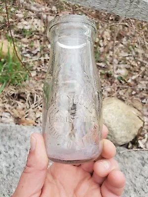 Vintage Milk Bottle B. L. Young Hill Top Farm • $3