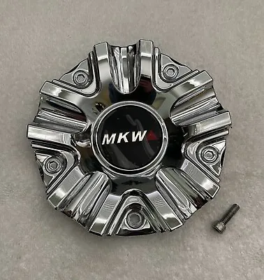 MKW Wheels Chrome Center Cap W/ BOLTS Part # C-331 FDW541-2080-CAP C-331+MB063 • $87.92