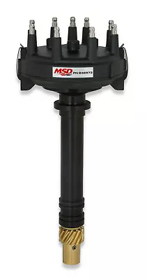 MSD 846973 Black  Low-Profile Crank Trigger Distributor Fits SB & BB Chevy V8's • $368.95