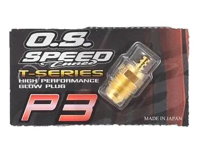 New OS O.S. P3 P 3 Turbo Gold Nitro RC Engine Glow Plug Speed Ultra Hot 71642720 • $16.95