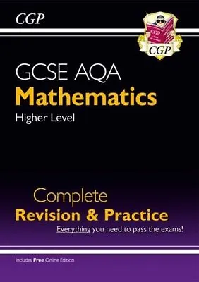 New GCSE Maths AQA Complete Revision & Practice: Higher - Grade 9-1 Course (wit • £7.26