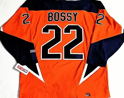 Vintage-nwt-xl Mike Bossy Orange 3rd Ny Islanders Ccm Nhl Licensed Hockey Jersey • $299.99