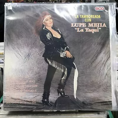 Lupe Mejia La Yaqui -la Tamboreada Con- 1992 Rare Mexican Lp Banda • $12.99