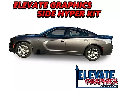 2015-2023 Fits Dodge Charger Side Hyper Graphics Vinyl Stripes 3m Decals Sticker • $49.95