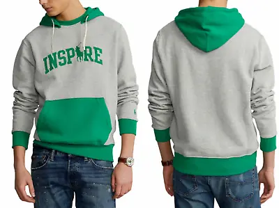 Polo Ralph Lauren Inspire Fleece Hoodie Sweater Hooded Sweatshirt Jumper • $88.03