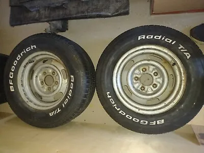 $475 • Buy Chevelle Original Rally Rims 14 X7   Includes Tires Pictured