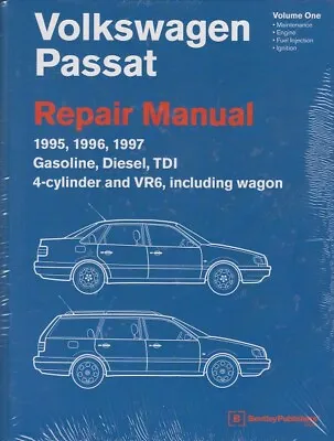 $186.10 • Buy 1995 1996 1997 Volkswagen Passat B4 Factory Service Manual Book 2 Vol. Set VP97