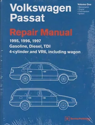 $186.10 • Buy 1995 1996 1997 Volkswagen Passat B4 Factory Service Manual Book 2 Vol. Set VP97