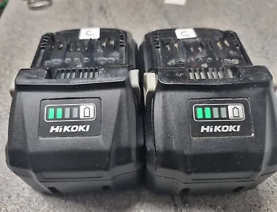£35 • Buy 2 X Hikoki BSL36B18 18/36v 8Ah Multi-Volt Battery (only Half Charge)  LOT C