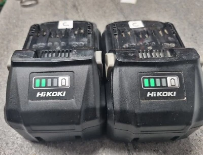 £35 • Buy 2 X Hikoki BSL36B18 18/36v 8Ah Multi-Volt Battery (only Half Charge)  LOT C