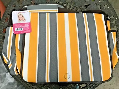 Colorland Taylor Messenger Changing Baby Diaper Bag Yellow/Gray • $19.99