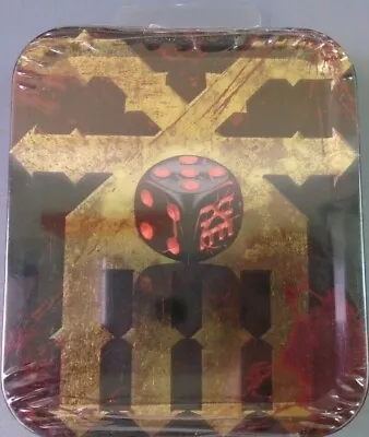 Unreleased Games Workshop Warhammer The End Times Chaos Dice Khorne Tin BNIB New • £18.99