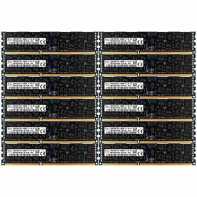 PC3-12800 12x16GB DELL PRECISION WORKSTATION T5500 T5600 T7500 T7600 Memory Ram • $197.88