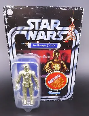 Star Wars C-3PO 2022 Retro Collection See-Threepio Hasbro Unpunched F7649 • $34.99