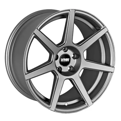 (1) 19  VMR Wheels V706 19x8.5 Et45 +45 Offset 5x112 57.1mm Bore | Gunmetal • $124.99