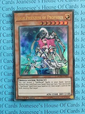 $2.12 • Buy High Priestess Of Prophecy DUPO-EN081 Ultra Rare Yu-Gi-Oh Card 1st Edition New