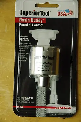 Superior Tool Basin Buddy Universal Faucet NUT WRENCH 1/4  & 3/8  New • $14.99