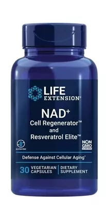 Life Extension  NAD+ Cell Regenerator™ And Resveratrol Elite™ - 30 Count • $37.99