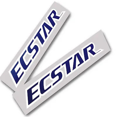 Ecstar Moto Gp Style Sponsor Motorcycle Car Race Decals Stickers Graphics X 2 #2 • $7.09