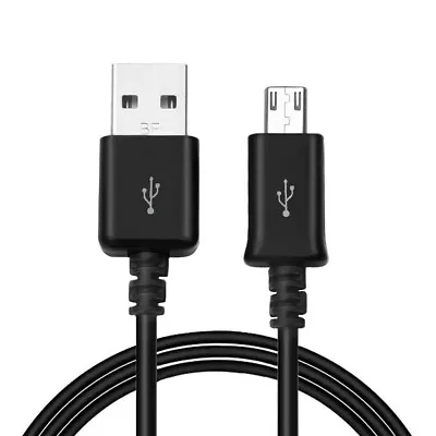 Micro USB Data Cable Sync Charging Cord Black 3ft Charger For Cell Phones • $2.49