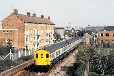 4865 Original Colour Slide Demu 1404 At Cosham 1983 • £4.99