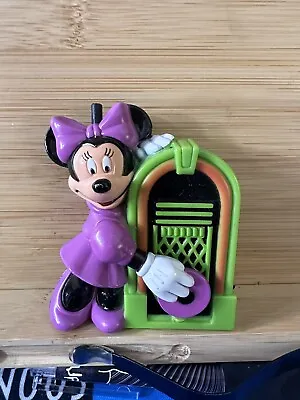 Vintage 1988 Superior Minnie Mouse Jukebox Bubble Gum Dispenser Container Candy • £5.78