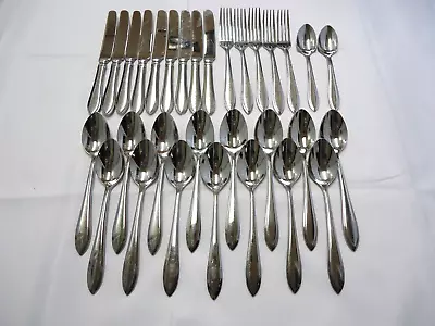 Martha Stewart Rutgers Stainless Flatware China 31-pieces • $55