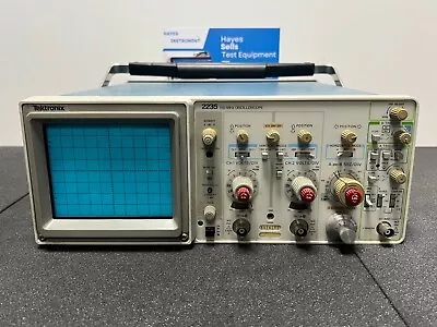Tektronix 2235 Dual Channel Analog 100 MHz Dual Trace Oscilloscope Calibrated!! • $295