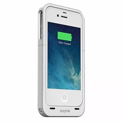 Mophie Juice Pack Air Snap Battery Case For IPhone 44S - White • $29.99