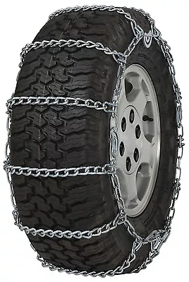 8-19.5 8R19.5 Tire Chains 5.5mm Link Cam Snow Traction SUV Light Truck Ice • $199.99