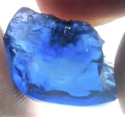$16.95 • Buy Sapphire Rough Facet Gem Gemstone Blue Sri Lanka Genuine Natural Uncut Nice 2 Ct