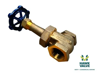 1-1/2  Bronze  300#/1000# Threaded Rising-stem Powell Gate Valve  (fig.377) • $139.99