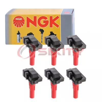 6 Pc NGK 49125 U5357 Ignition Coils For UF666 UF-682 UF-666 IC785 IC769 Sg • $468