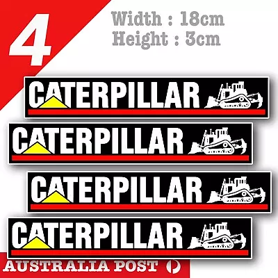 CATERPILLAR  Bulldozer Logo Banner Decal  Stickers • $8