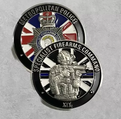 SCO19 XIX Metropolitan UK Police Challenge Coin SO19 CO19 ARV Armed Police • £35