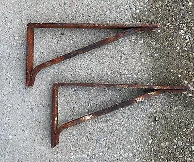 Vintage Wrought Iron Bracket Support • $150