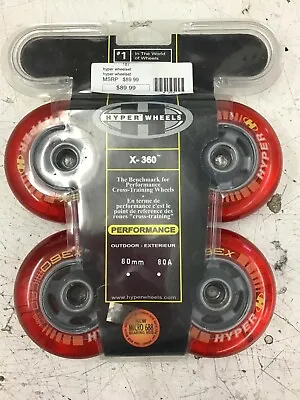 K2 Inline Skate Wheel Set X-360 Performance • $60