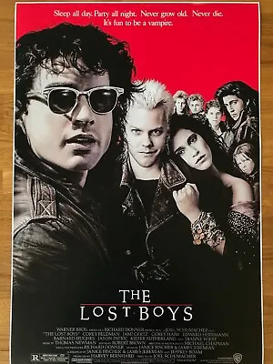 Large Movie Poster The Lost Boys 420mm X 594mm  A2 Size • £3.99