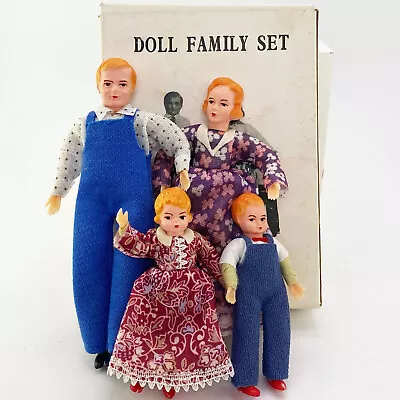 Concord Miniatures Doll Family Set 1:12 Scale Dollhouse Furniture Father Mother • $83.65