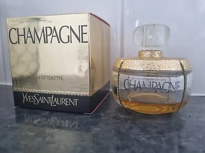 Yves St Laurent  Champagne Edt Pefum Bottle  100ml Refill • £105