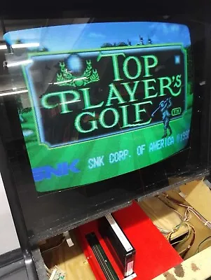 Top Players Golf MVS Cartridge Marquee Neo Geo Tested Working SNK Arcade Jamma  • $100